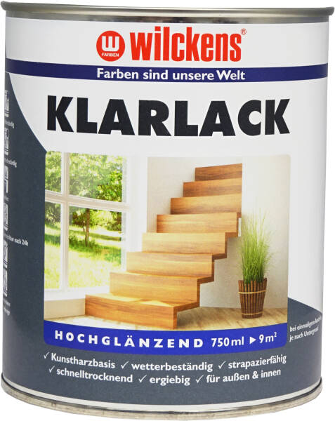Wilckens-Klarlack hochglänzend, 0,75 l