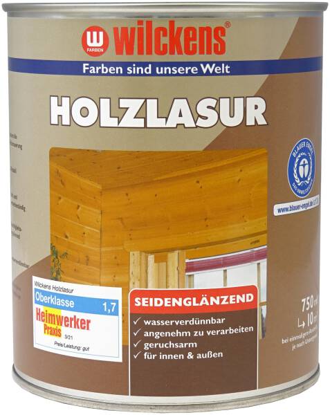 Wilckens-Holzlasur LF Eiche, seidenglänzend, 0,75 l