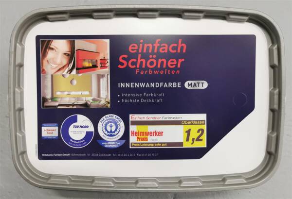 eS-Innenwandfarbe Café Latte, matt, 1 l