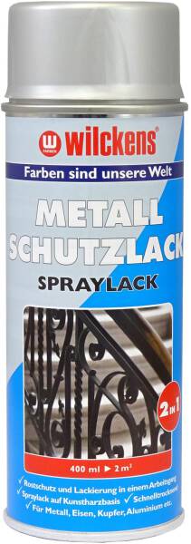 Wi-Metall Schutzlack Spray, Silber, 0,4 l