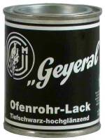 Geyeral Ofenrohr-Lack, hochglänzend, Tiefschwarz,...