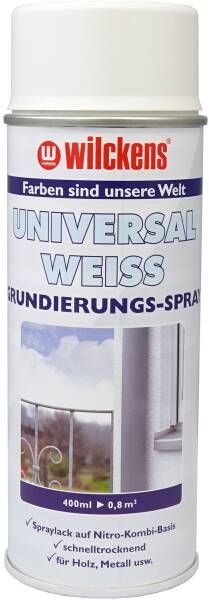Wilckens Universal Weiss Grundierungs Spray 0,4 l