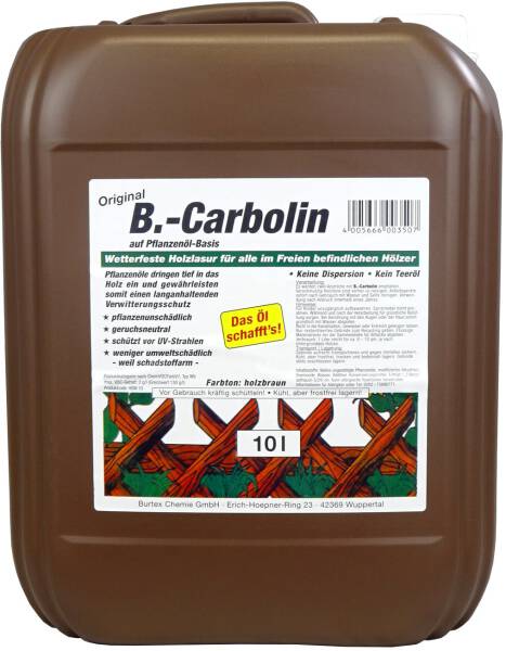 B.-Carbolin Holzbraun10 l