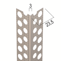 Eckprofil Gipskartonplatten Kantenprofil für den...