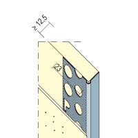 Abschlussprofil Göppinger für den Trockenbau 12,5 mm GK, Aluminium, 14/23mm, mit Prägung 250 cm
