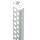 Abschlussprofil Göppinger für den Trockenbau 12,5 mm GK, Aluminium, 14/23mm, mit Prägung 250 cm