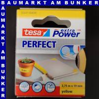 tesa extra Power Gewebeband gelb 19mm 2,75 m