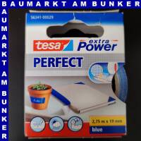 tesa extra Power Gewebeband blau 19mm 2,75 m