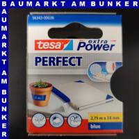 tesa extra Power Gewebeband blau 38mm 2,75 m