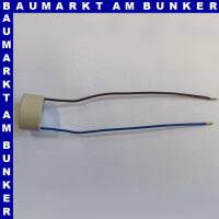 Halogenlampen GU10 Fassung VDE Hochvolt Keramik 190-230V