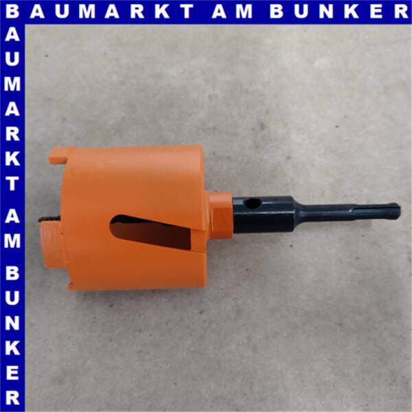 Diamant Dosensenker Ø 82 mm SDS Aufnahmeschaft M16 Zentrierbohrer 120 mm konisch