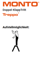 „TREPPO“ DOPPEL-KLAPPTRITT 2x3 STUFEN