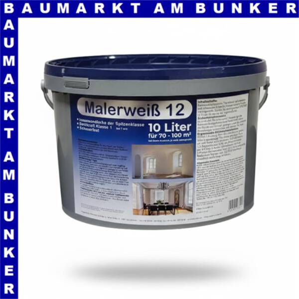 Malerweiß 12 (10 L)