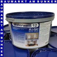 Malerweiß 12 10 Liter