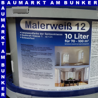 Malerweiß 12 10 Liter